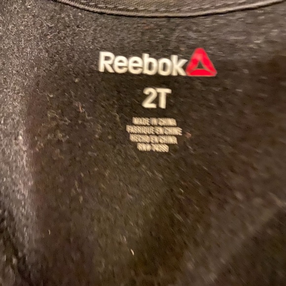 Pink/Black Reebok Hoodie 2T - Picture 2 of 5